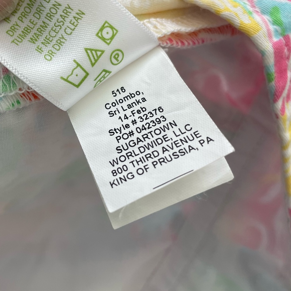 Lilly Pulitzer Resort Multi State Patch Twill Cal… - image 7